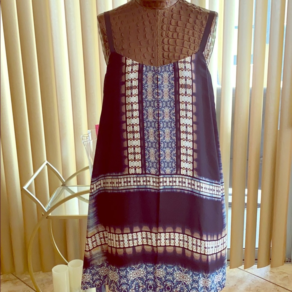 Muse Overlay Sleeveless Dress
